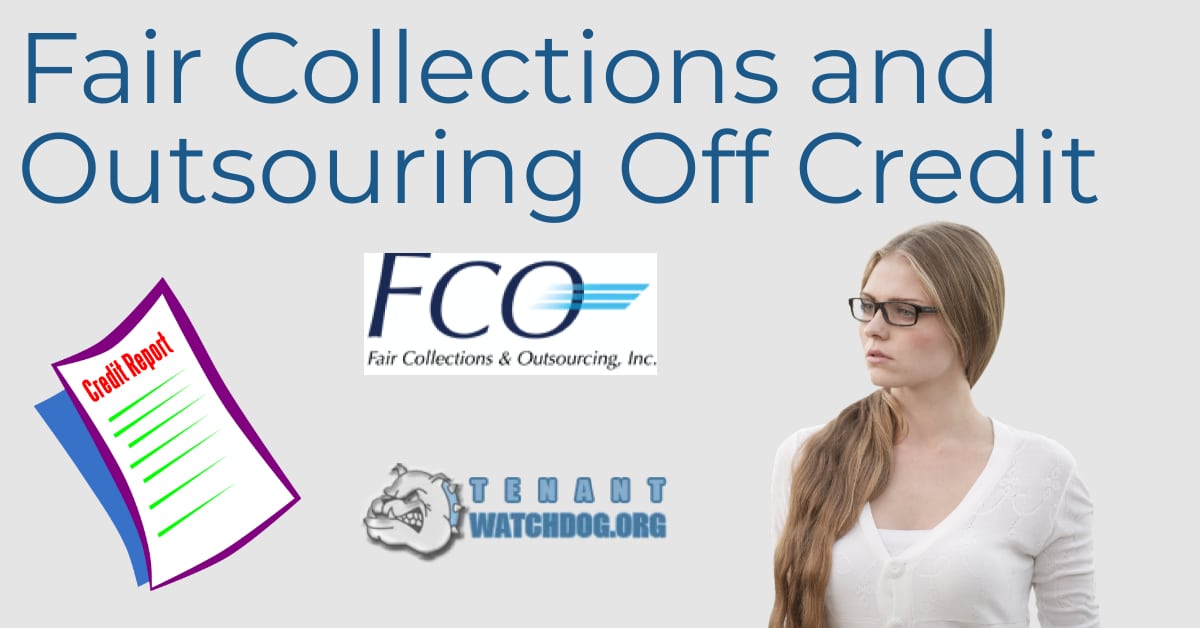 How to Remove FCO Collections from Credit